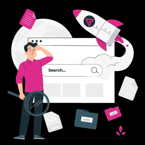 Search engine optimization illustration