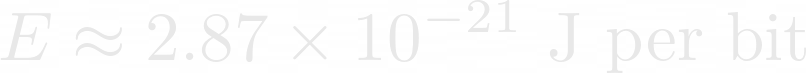 Numerical value at room temperature