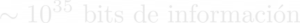 Bits totales