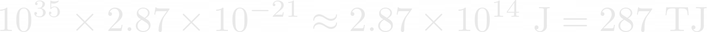 Final Landauer calculation