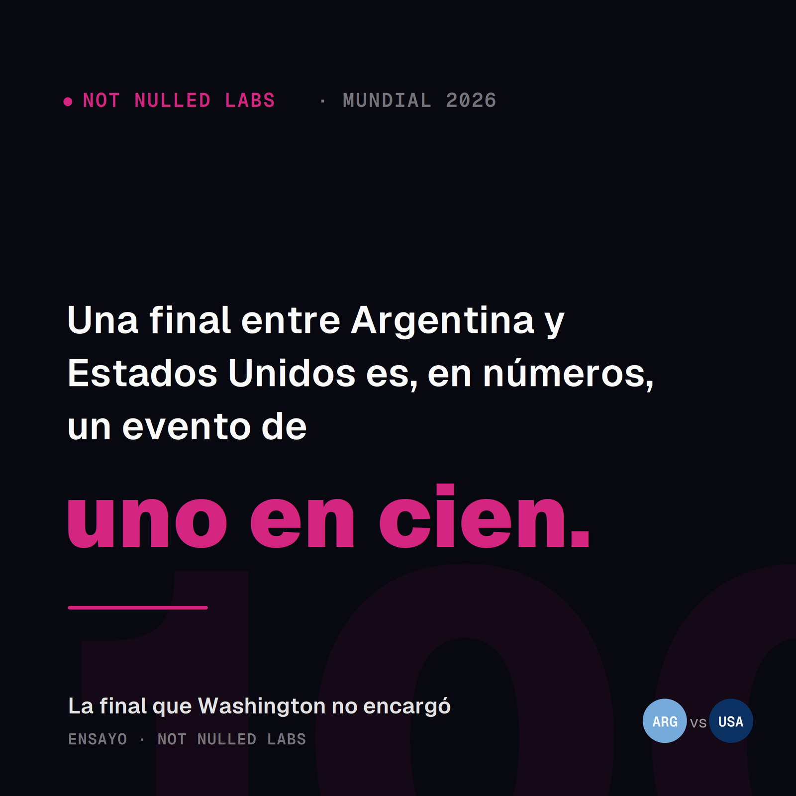 probabilidades argentina vs estados unidos final mundial 2026