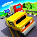 Blocky Highway Traffic Racing (Unlimited Money) v1.2.4